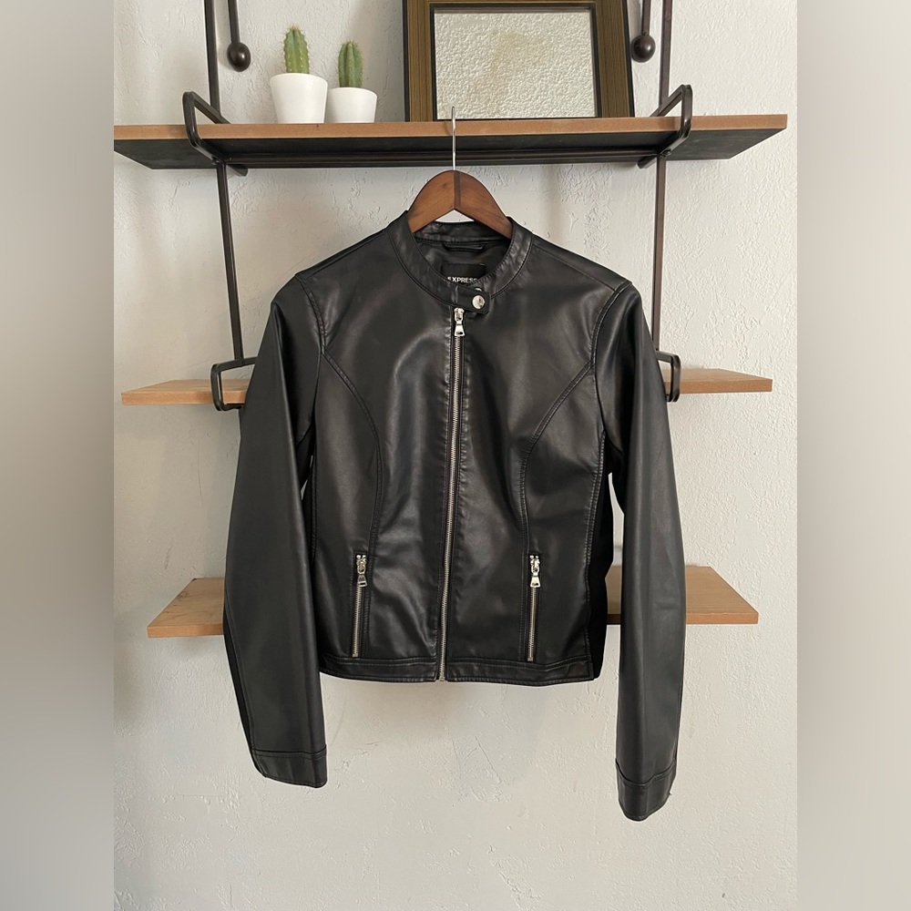 Faux Leather Express Jacket (medium)